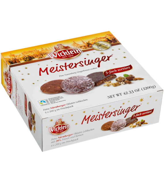 Wicklein Meistersinger Oblaten Pierniki 6x200g