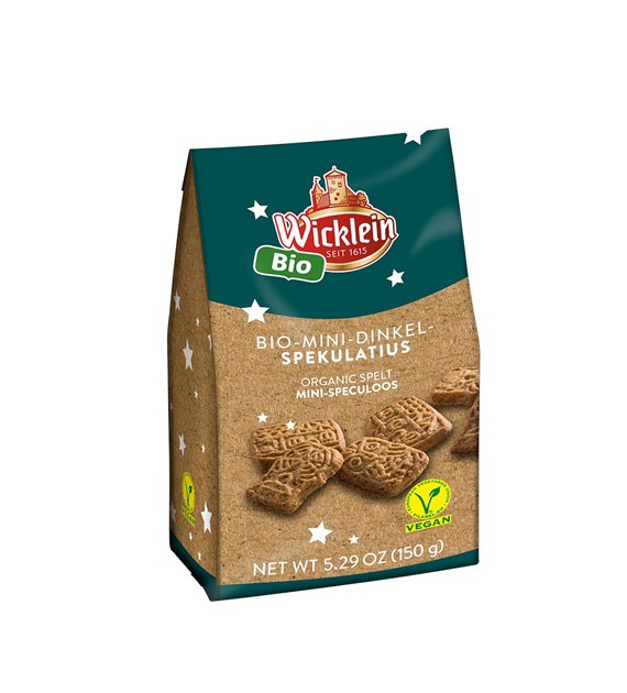 Wicklein Bio Mini Spekulatius Ciastka 150g