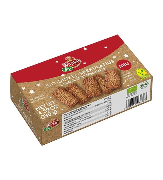 Wicklein Bio Dinkel Spekulatius Ciastka 130g