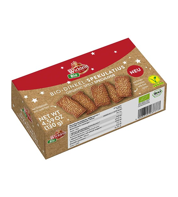 Wicklein Bio Dinkel Spekulatius Ciastka 130g