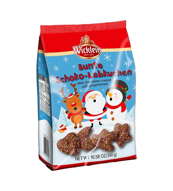 Wicklein Bunte Schoko Lebkuchen 300g