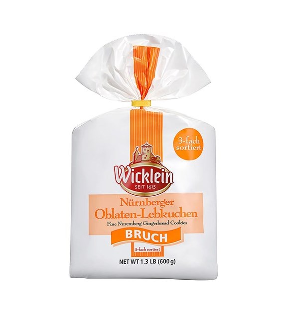 Wicklein Nurnberger Oblaten Bruch Pierniki 600g