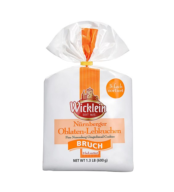 Wicklein Nurnberger Oblaten Bruch Pierniki 600g