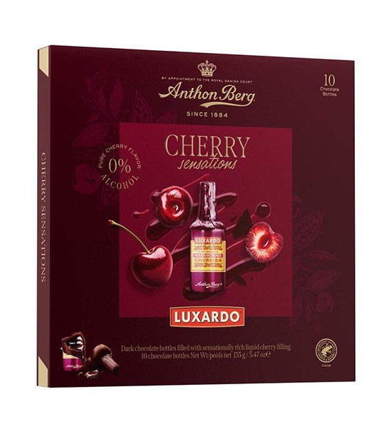 Anthon Berg Cherry Sensations Luxardo 155g