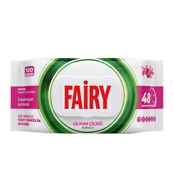 Fairy Chusteczki Uniwersalne Lilia 100szt