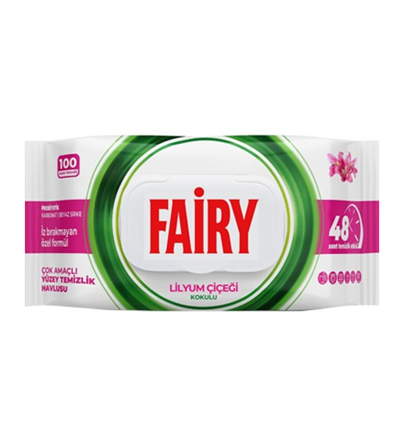 Fairy Chusteczki Uniwersalne Lilia 100szt