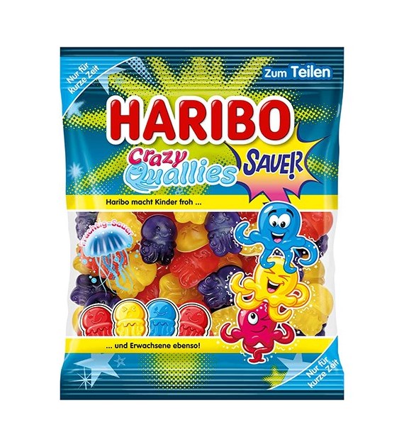 Haribo Crazy Quallies Sauer 160g
