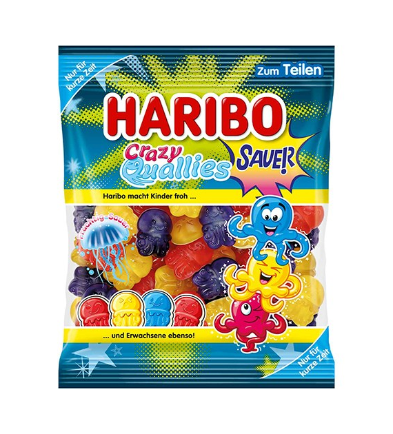 Haribo Crazy Quallies Sauer 160g