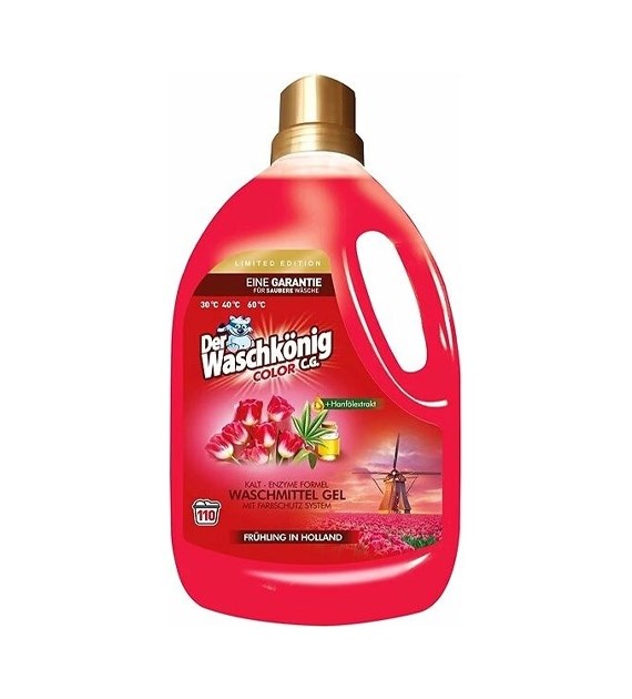 Waschkonig Color Fruhling in Holland Gel 110p 3,3L