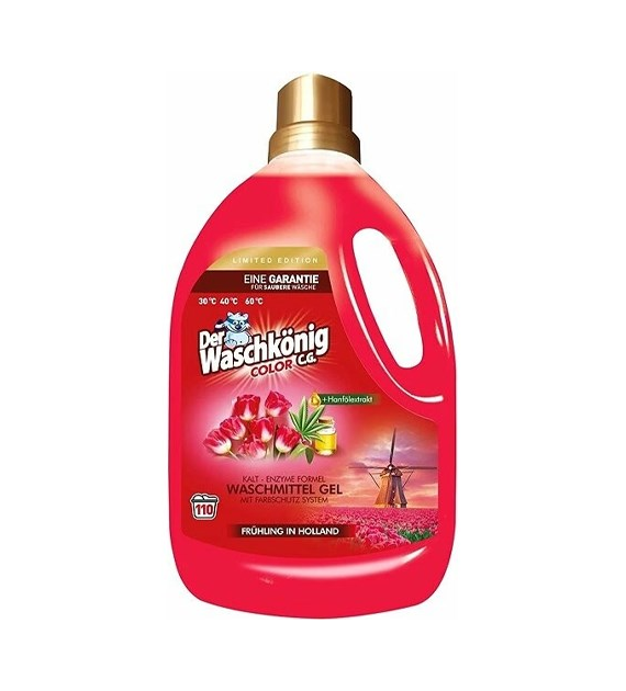 Waschkonig Color Fruhling in Holland Gel 110p 3,3L