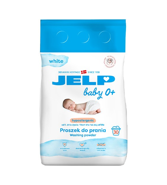Jelp 0+ Hipoalergiczny White Proszek 30p 2,2kg