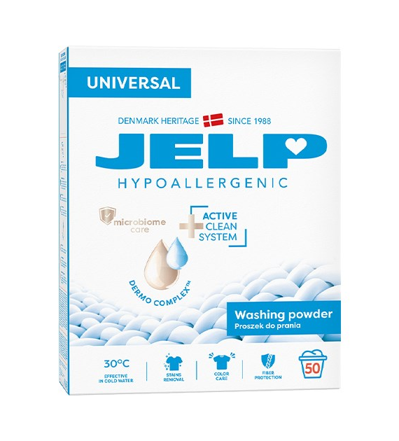 Jelp Hipoalergiczny Universal Proszek 50p 3kg