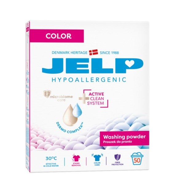 Jelp Hipoalergiczny Color Proszek 50p 3kg
