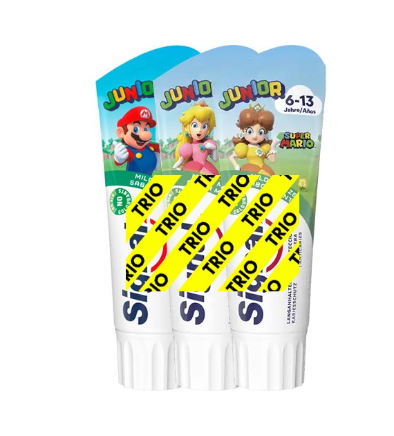 Signal 6-13 Junior Super Mario Pasta 3x75ml