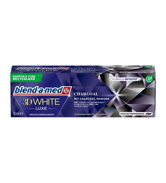 Blend-a-Med 3D White mit Charcoal Powder 75ml