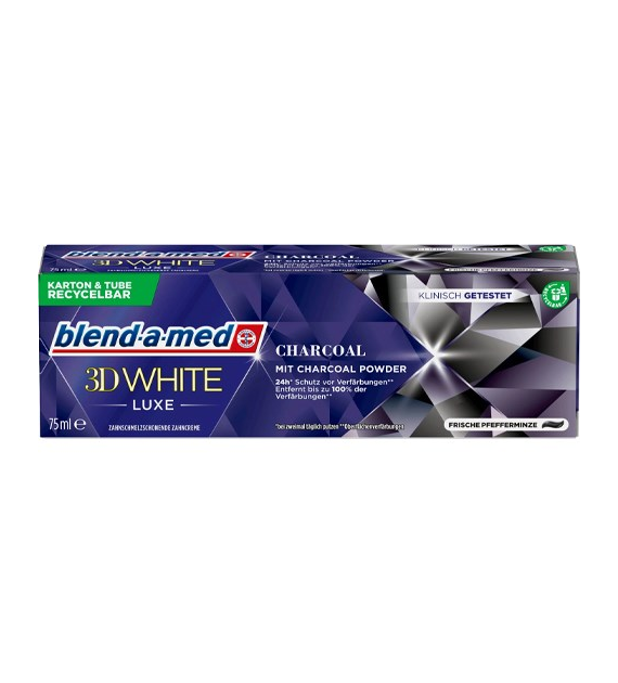 Blend-a-Med 3D White mit Charcoal Powder 75ml