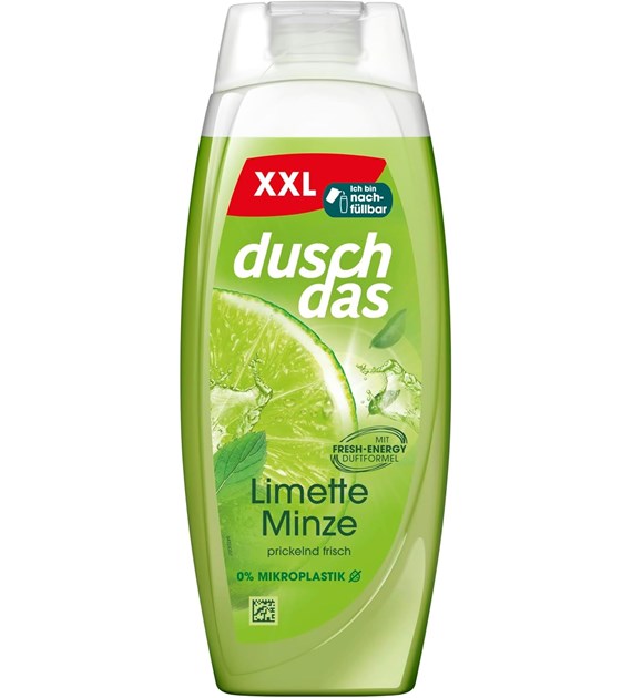 Dusch Das Limette & Minze Gel 450ml