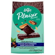 Lago Plaisir Dark Chocolate Ciastka 120g