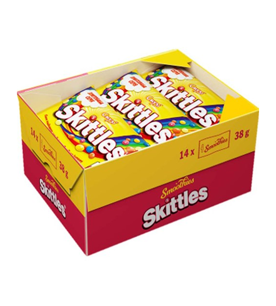 Skittles Smoothies Box 14x38g