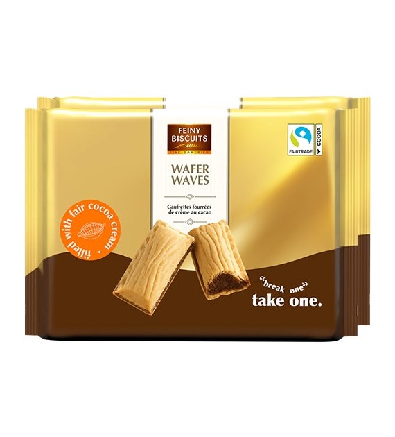 Feiny Biscuits Wafer Waves Cacao 2x150g