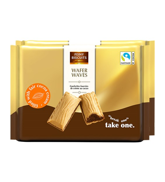 Feiny Biscuits Wafer Waves Cacao 2x150g