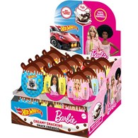 Hot Wheels / Barbie Jajko Niespodzianka 24szt 420g