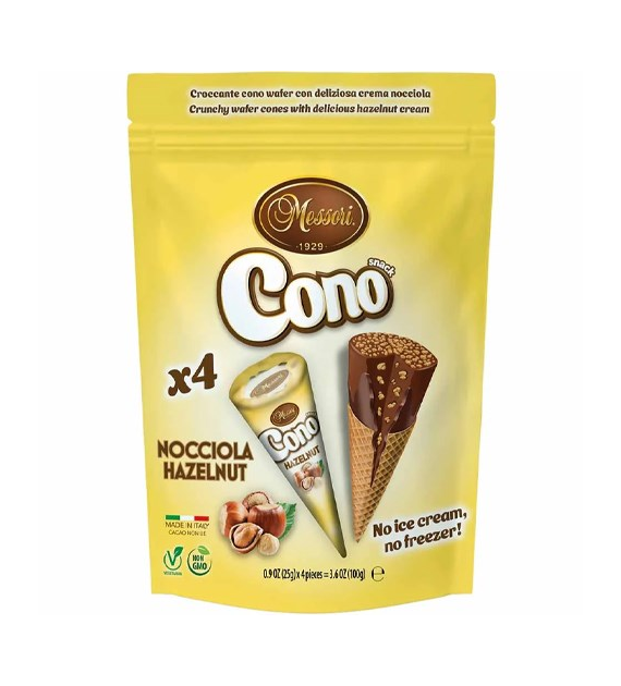 Messori Cono Snack Nocciola Rożki Torba 100g