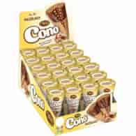 Messori Cono Snack Hazelnut Rożki 24szt 600g