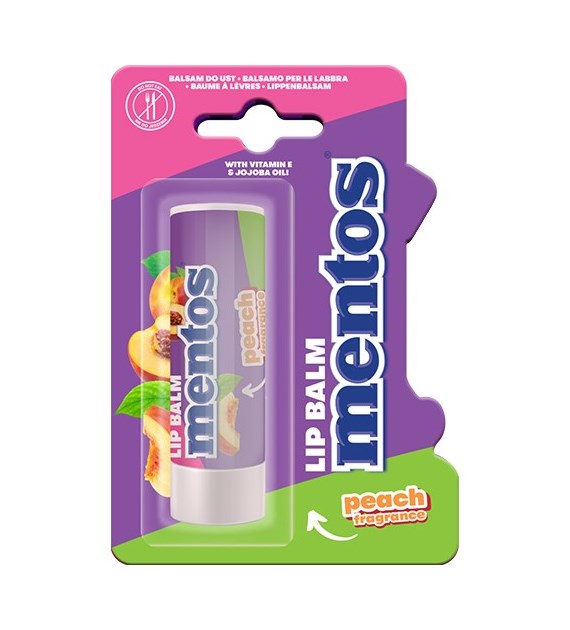 Mentos Lip Balm Peach Balsam do Ust 4,4g
