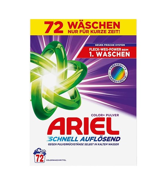 Ariel Color+ Proszek 72p 3,9kg