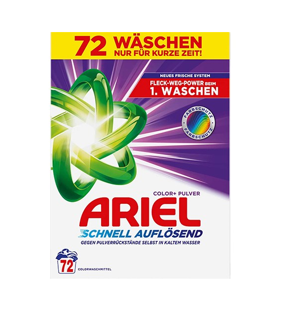 Ariel Color+ Proszek 72p 3,9kg
