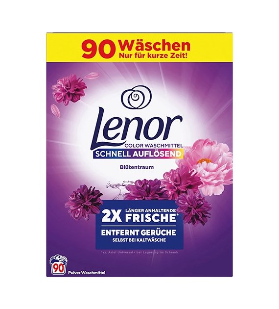 Lenor Color Blutentraum Proszek 90p 4,9kg