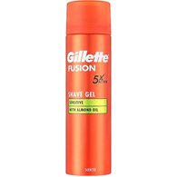 Gillette Fusion 5x Action Shave Gel Sensitiv 200ml