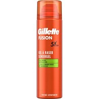 Gillette Fusion 5x Sensible Gel a Raser 200ml