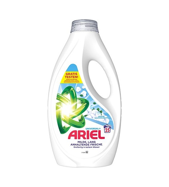 Ariel Universal+ Frische Baumwollblut Gel 25p 1,1L
