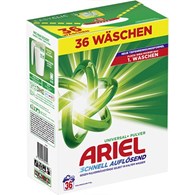 Ariel Universal+ Proszek 36p 1,9kg