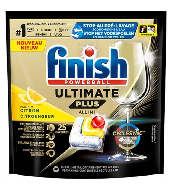 Finish Quantum Ultimate Citron Tabs 25szt 305g
