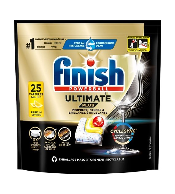 Finish Quantum Ultimate Citron Tabs 25szt 305g