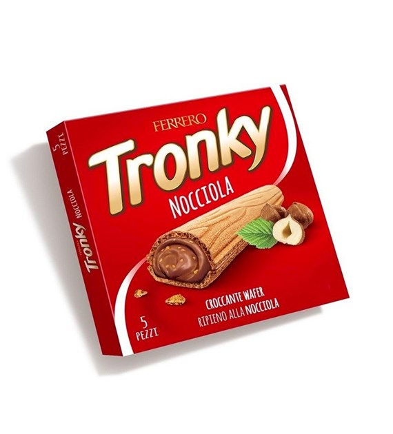 Ferrero Tronky Nocciola Wafel Batonik 5szt 90g