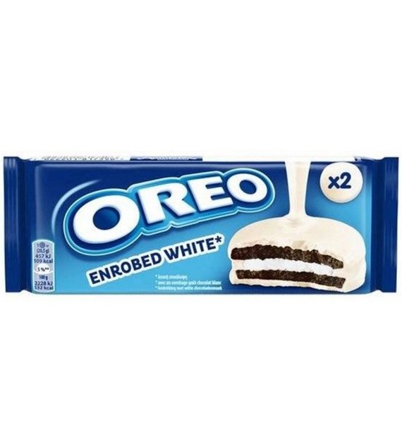 Oreo Enrobed White Ciastka 41g
