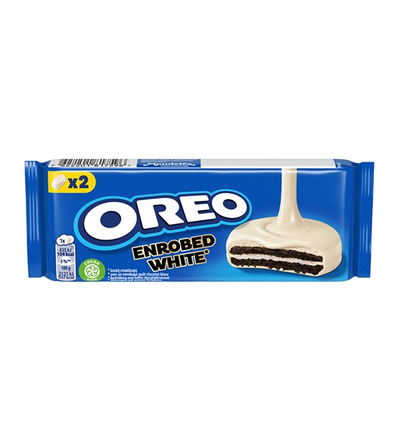 Oreo Enrobed White Ciastka 41g