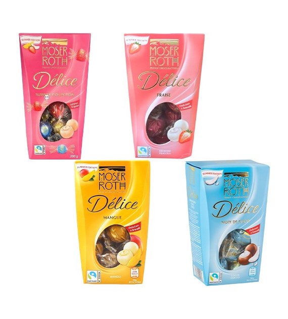 Moser Roth Delice Summer Praliny Pudełko 200g
