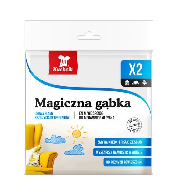 Kuchcik Magiczna Gąbka 2szt