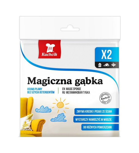 Kuchcik Magiczna Gąbka 2szt