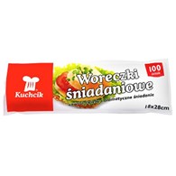 Kuchcik Woreczki Śniadaniowe 100szt