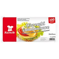 Kuchcik Woreczki Śniadaniowe 200szt