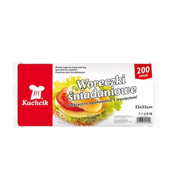 Kuchcik Woreczki Śniadaniowe 200szt