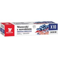 Kuchcik Woreczki z Suwakiem 24x30cm 10szt