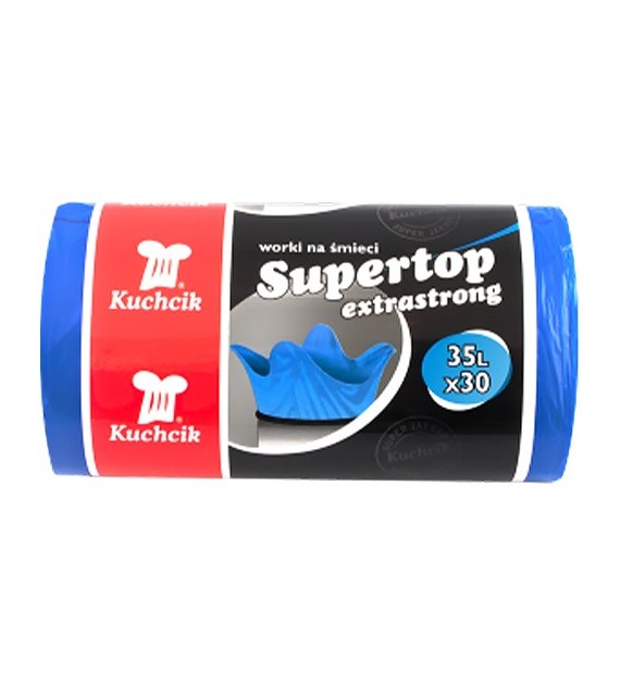 Kuchcik Worki na Śmieci Supertop 35L 30szt