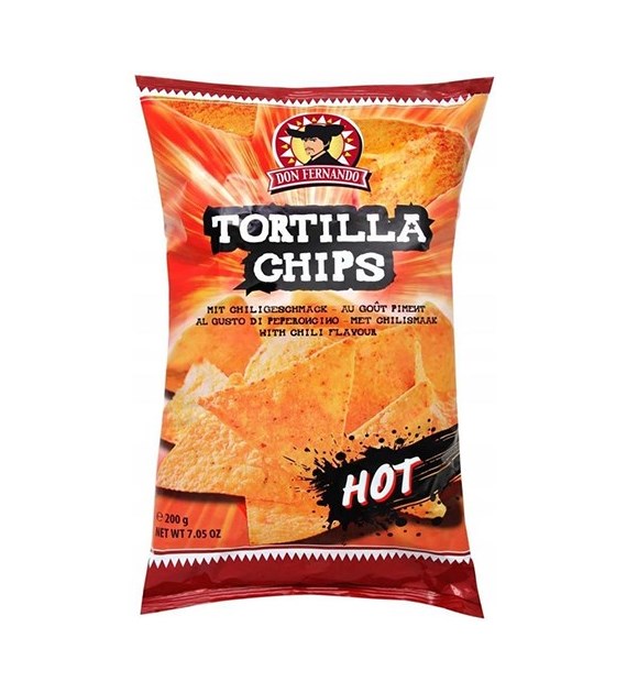 Don Fernando Tortilla Chips Hot 200g